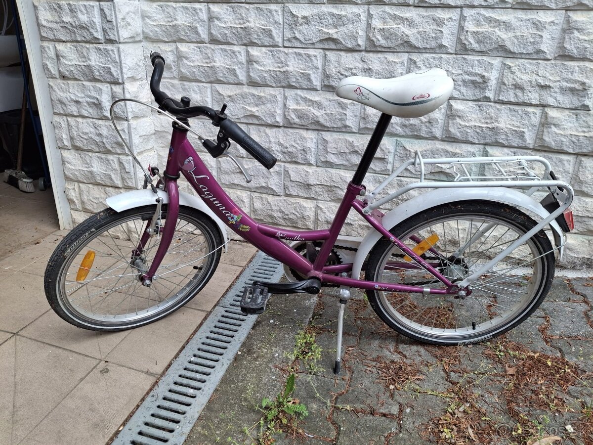 Dievčenský bicykel