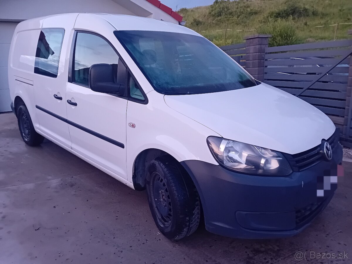 Predám VW Caddy Maxi 1,6 tdi 75 kw 374 tis. km DPH