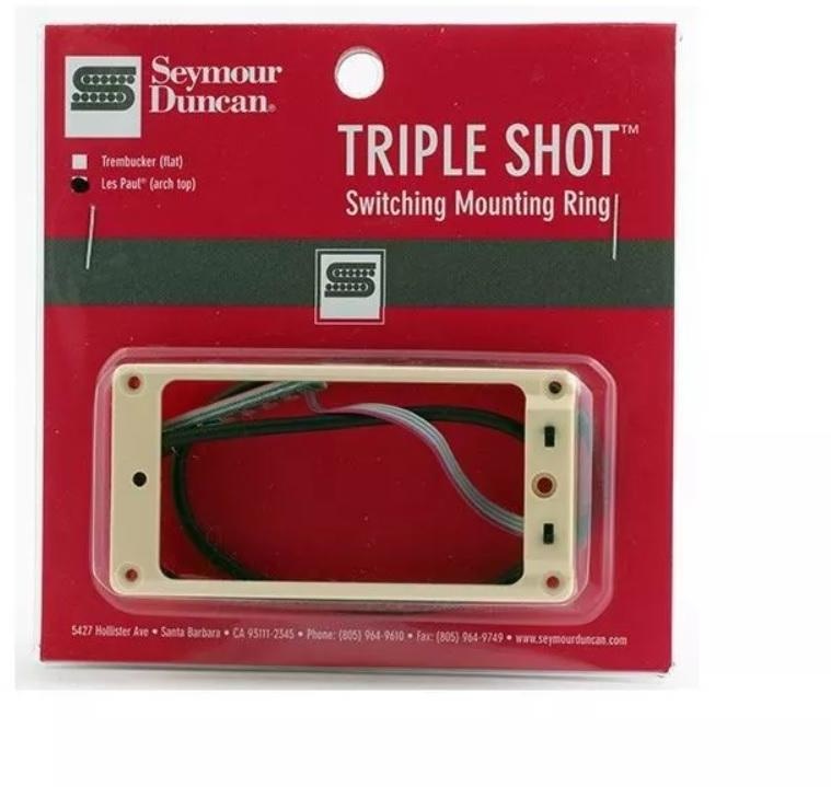 seymour duncan triple shot LP neck + bridge