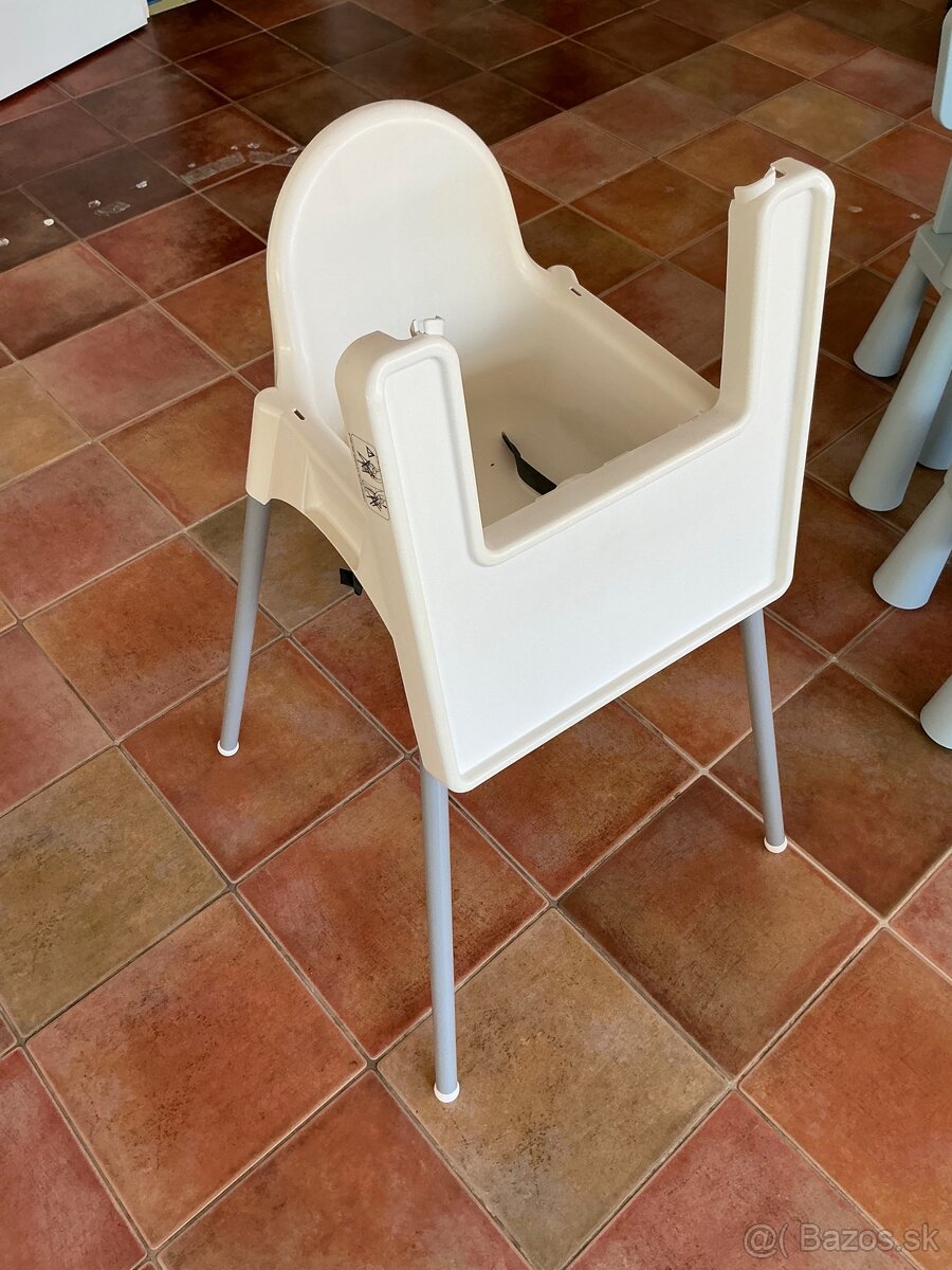 Detská jedálenská sedačka IKEA
