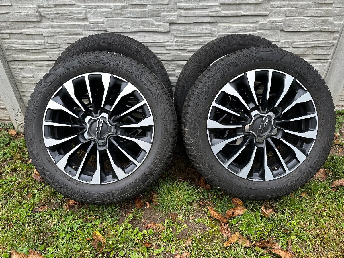 Zimná sada Fiat 500 r17 original 215/55/17