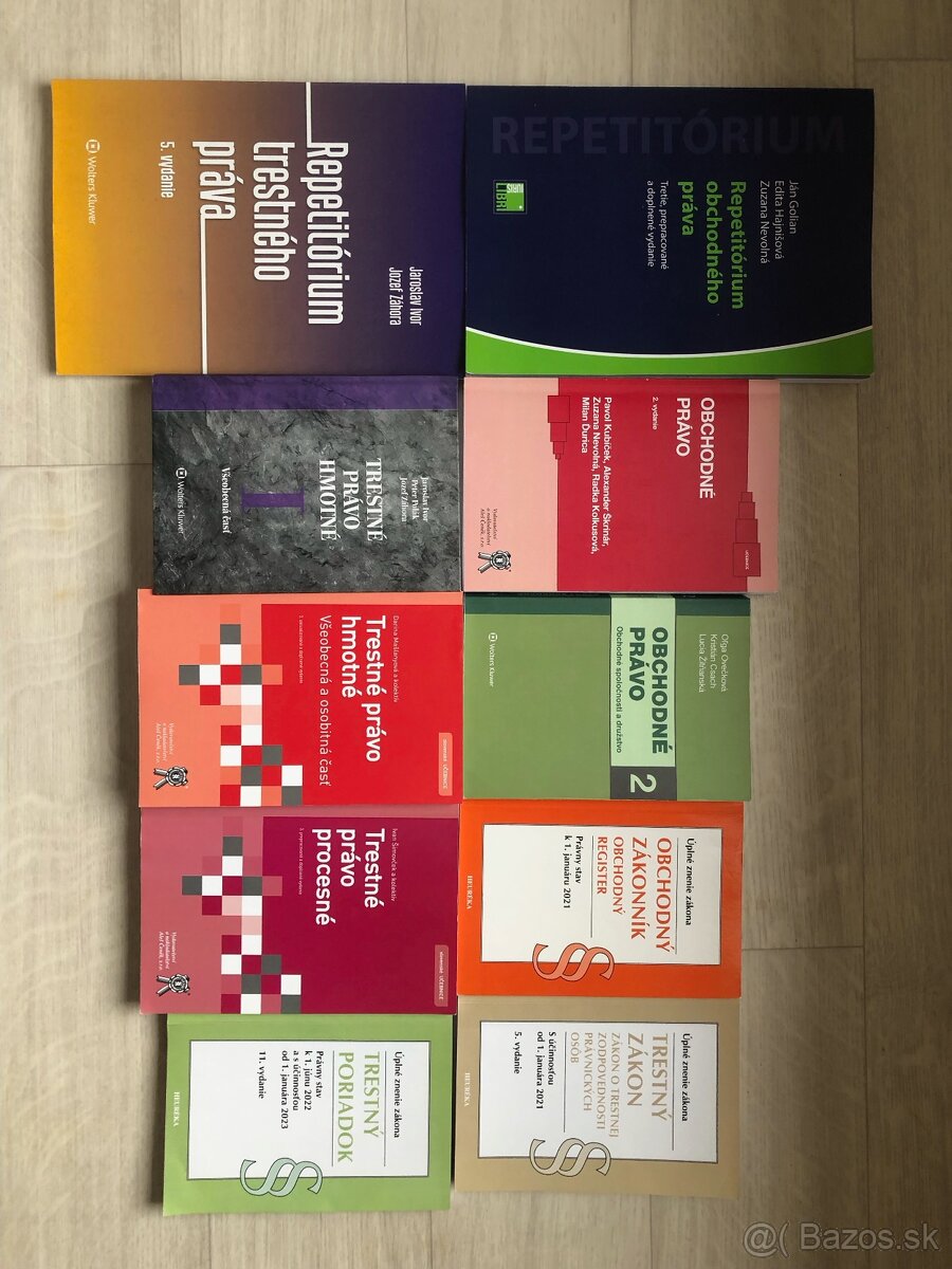 Právnická literatúra, právnické učebnice