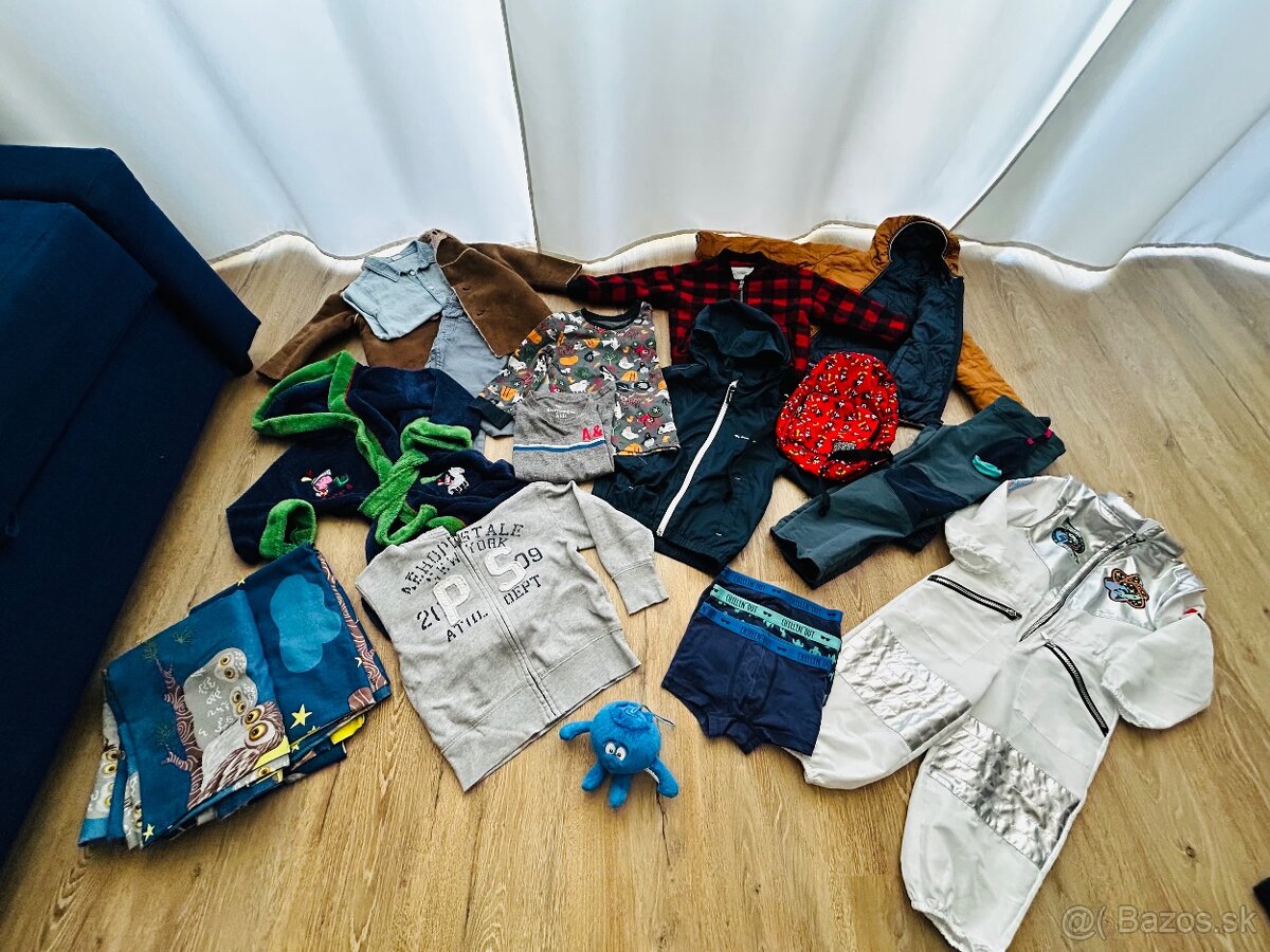 Prechodný balík oblečenia pre chlapca 98/104