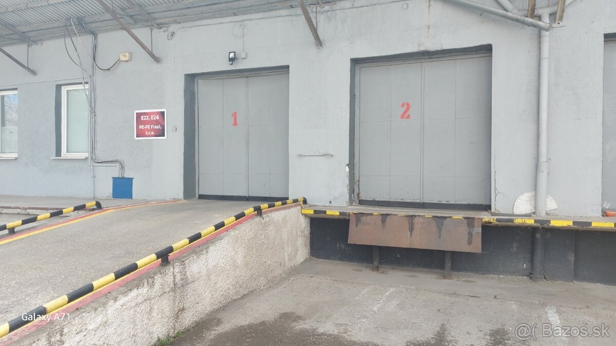 Prenájom haly, 440 m2, Jazerná ul., Košice JUH.