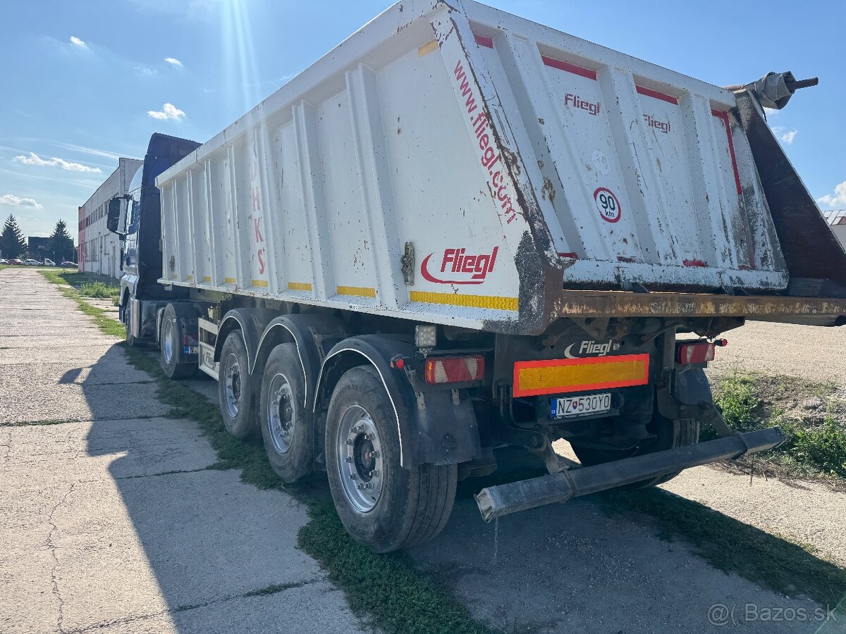 Sklápací náves Fliegl SDS DHK 350/S/25