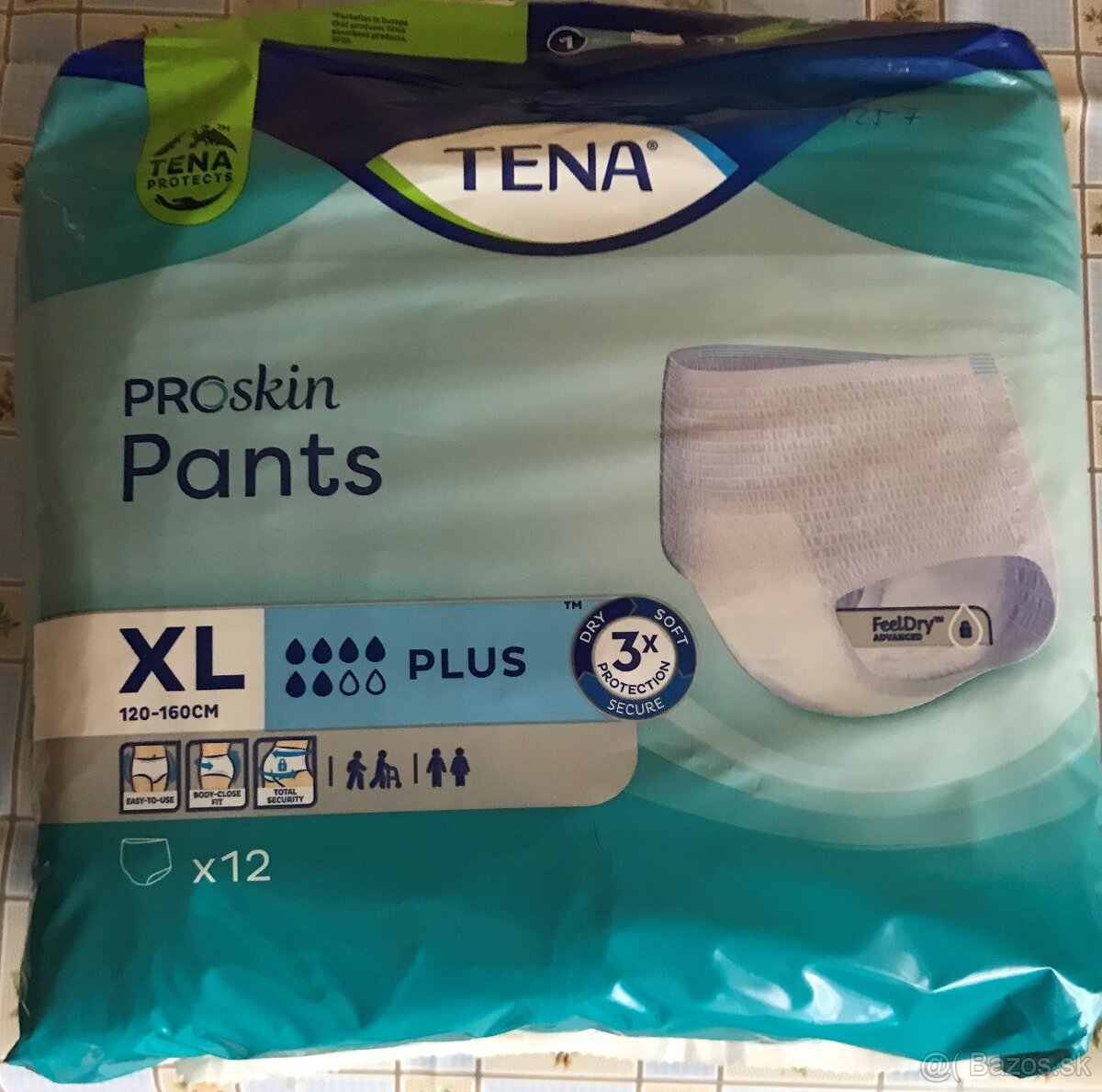 Plienkové nohavičky pre dospelých