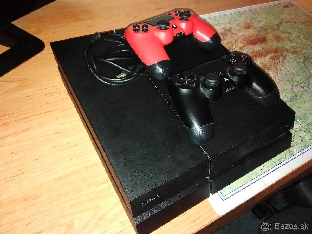 Predám hernú konzolu PS4 1TB