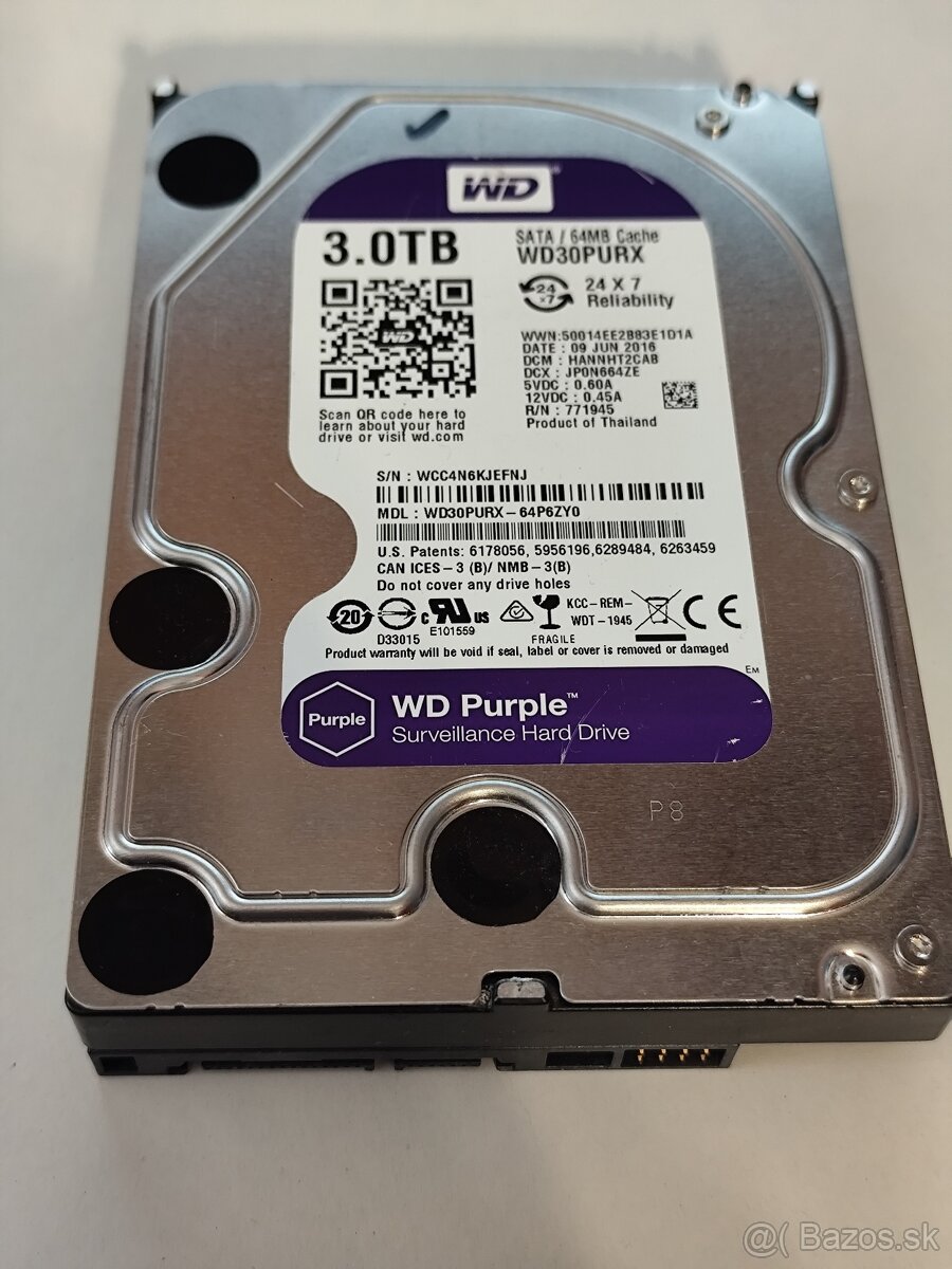 WD30PURX 3TB