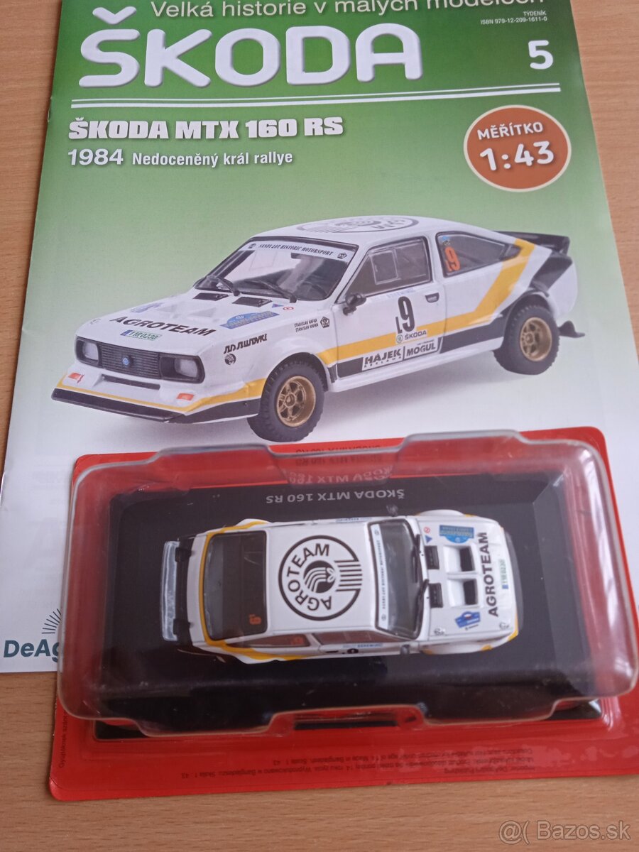 Škoda MTX 160 RS 1:43