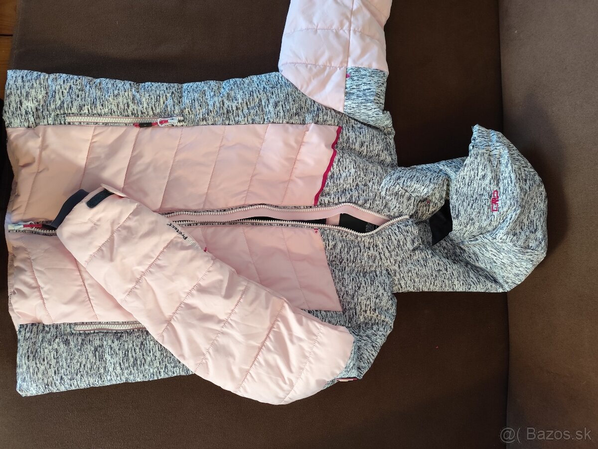 Dievčenská lyžiarska bunda