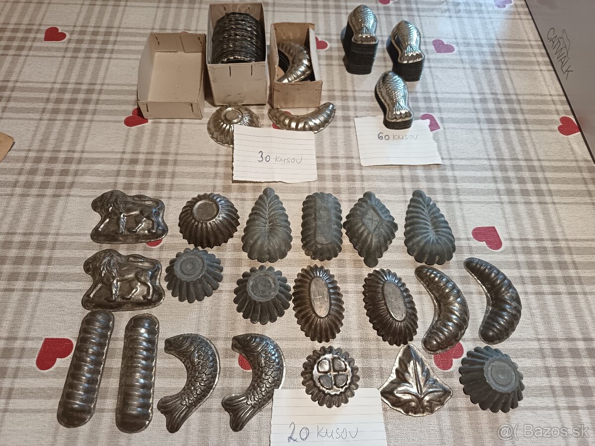 Retro formičky na pečenie