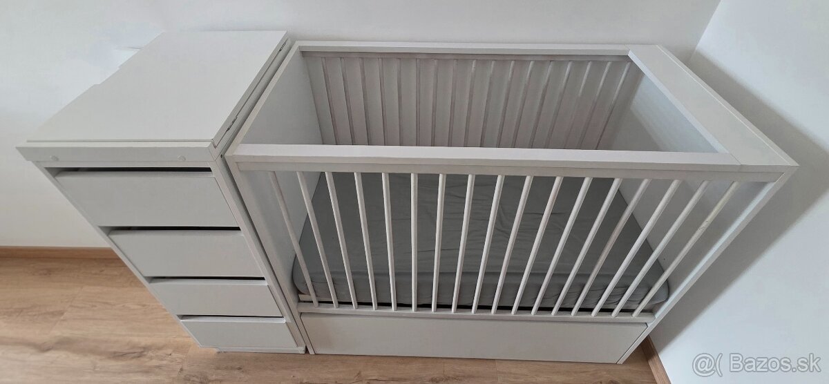 Detská postieľka 3v1