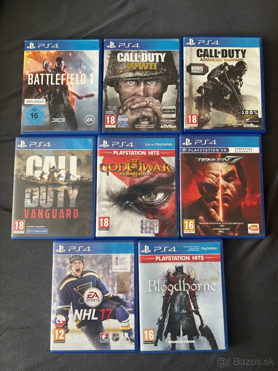 Hry na PS4