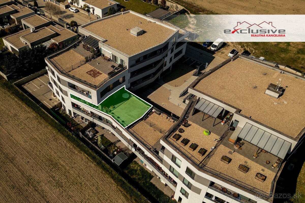 3 IZ.BYT - NOVOSTAVBA, 90 M2 TERASA, DUNAJSKÁ LUŽNÁ, SENEC