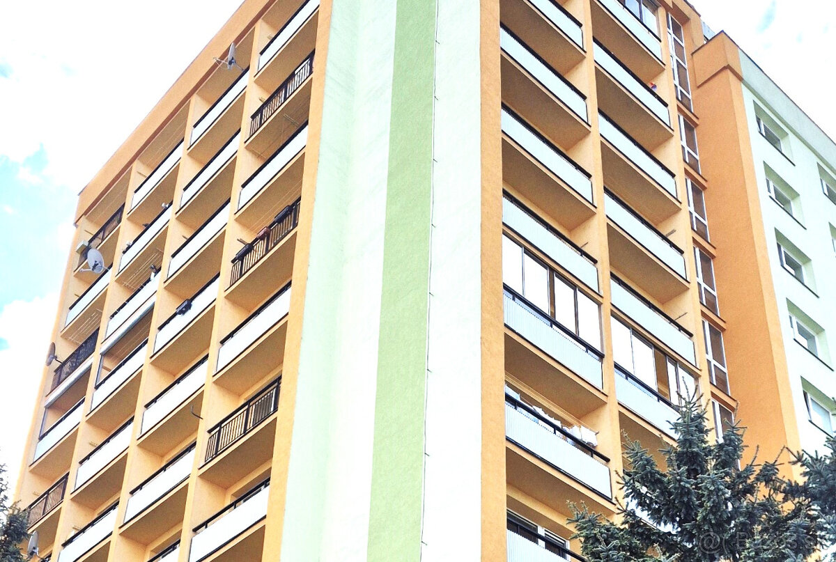2 izbový byt, ŠALGOTARJÁNSKA ul., 3 loggie, 5/11 poschodie