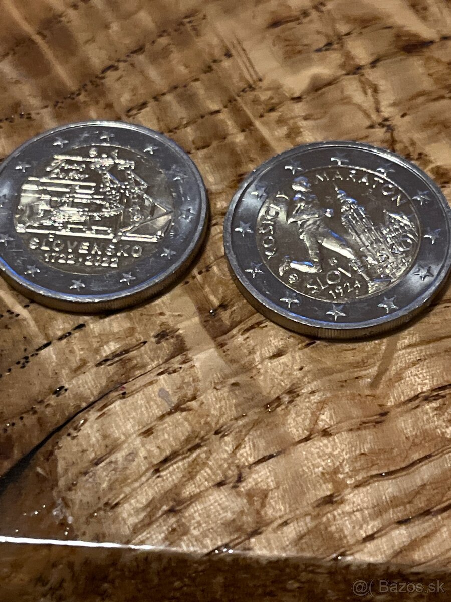 2 eurové pamätné mince