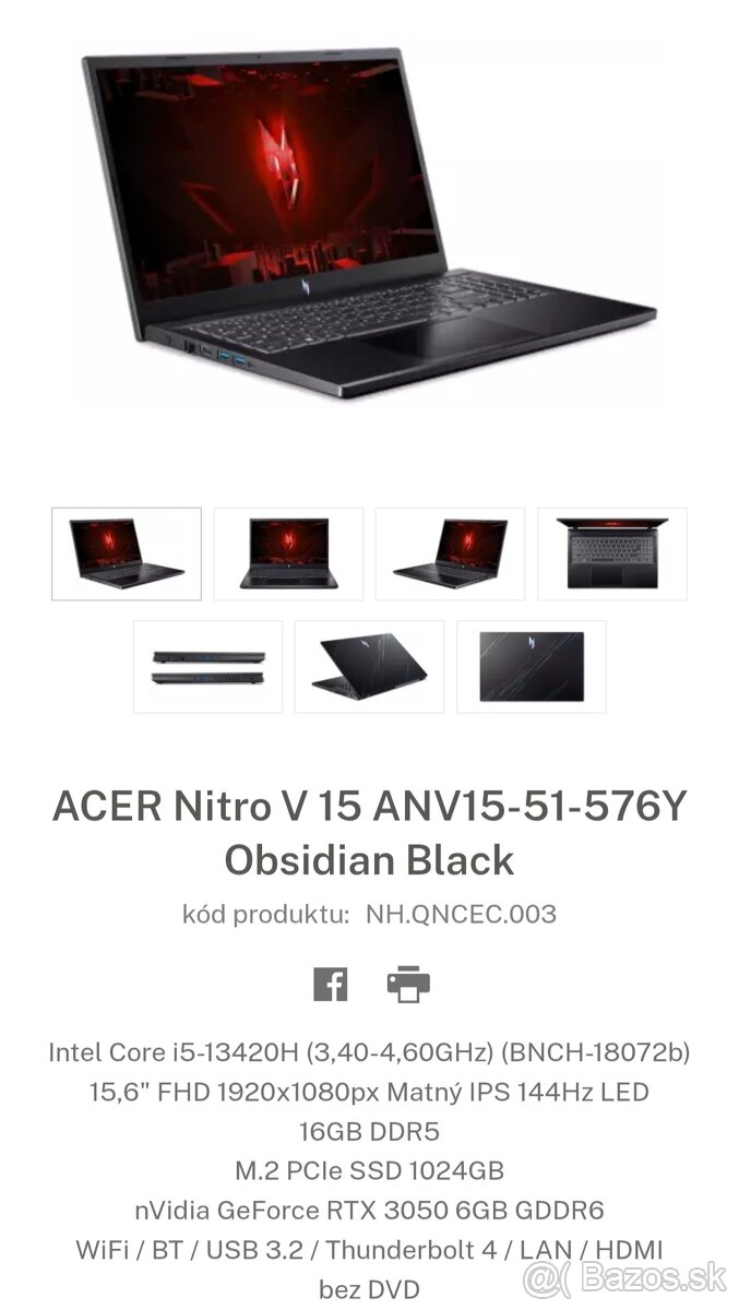 Acer Nitro V15