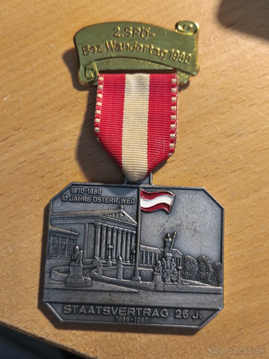 športové odznaky, medaila, manžetový gombík