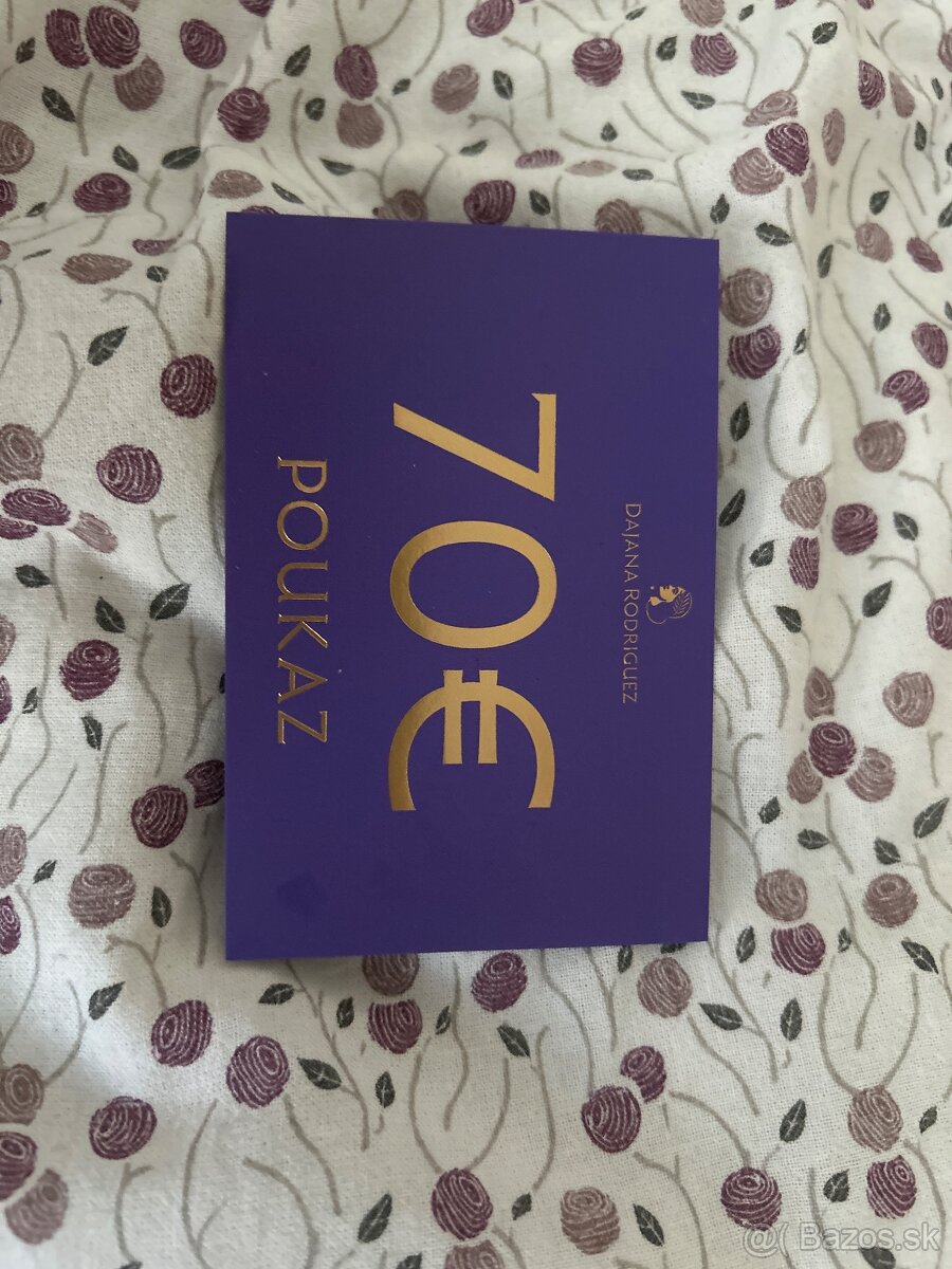 Dajana Rodriguez v hodnote 70€