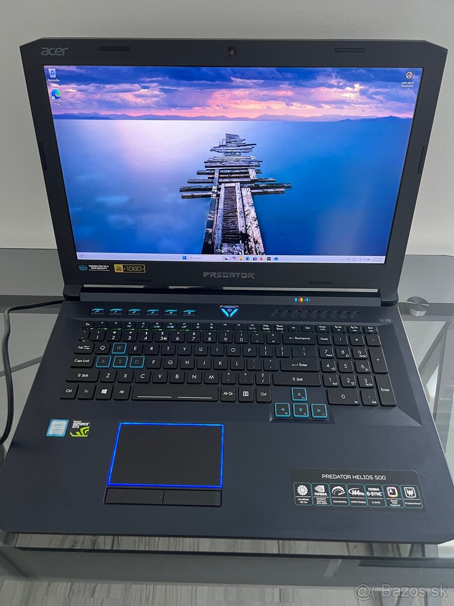 Herný notebook Acer Predator Helios 500