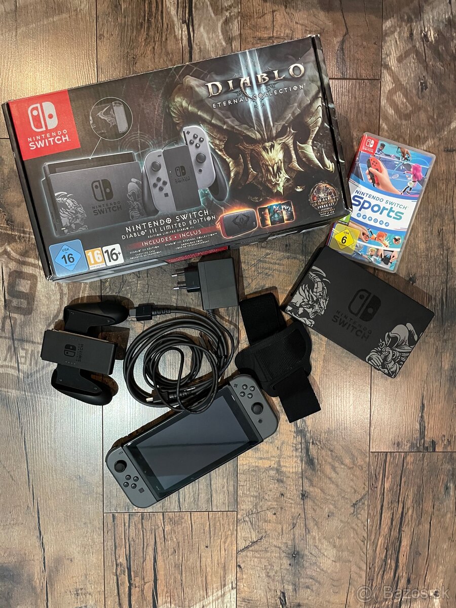 Nintendo Switch Diablo III Edition - kompletné balenie