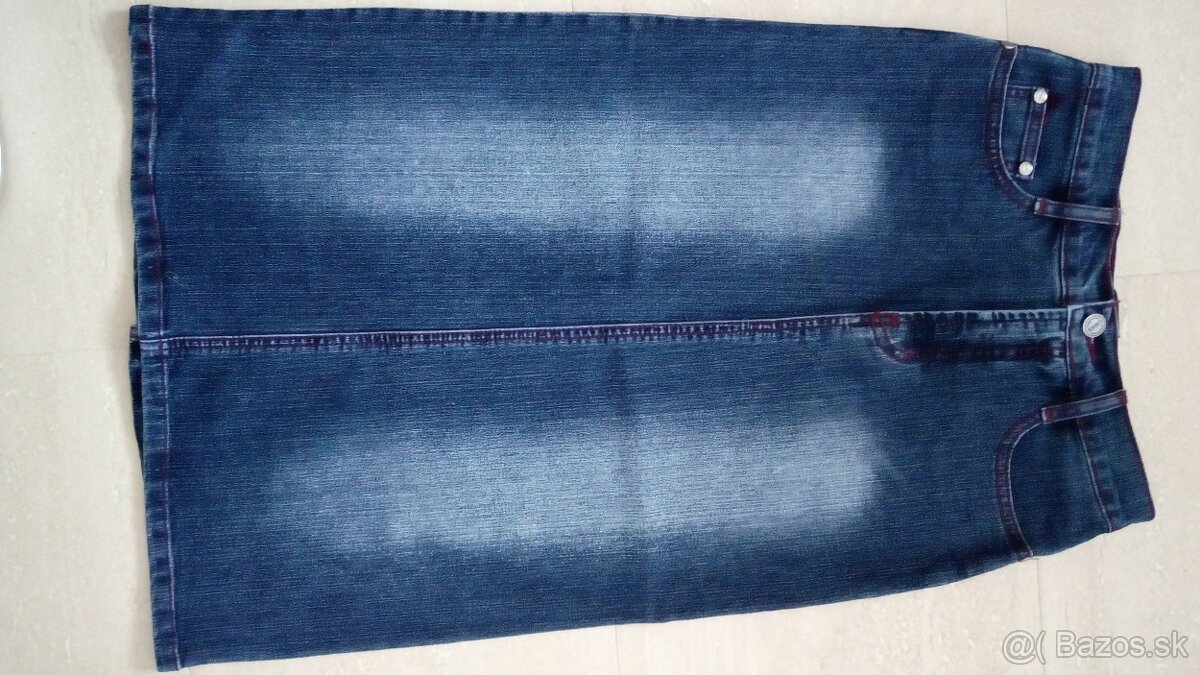 Rifľová sukňa LIMAS JEANS