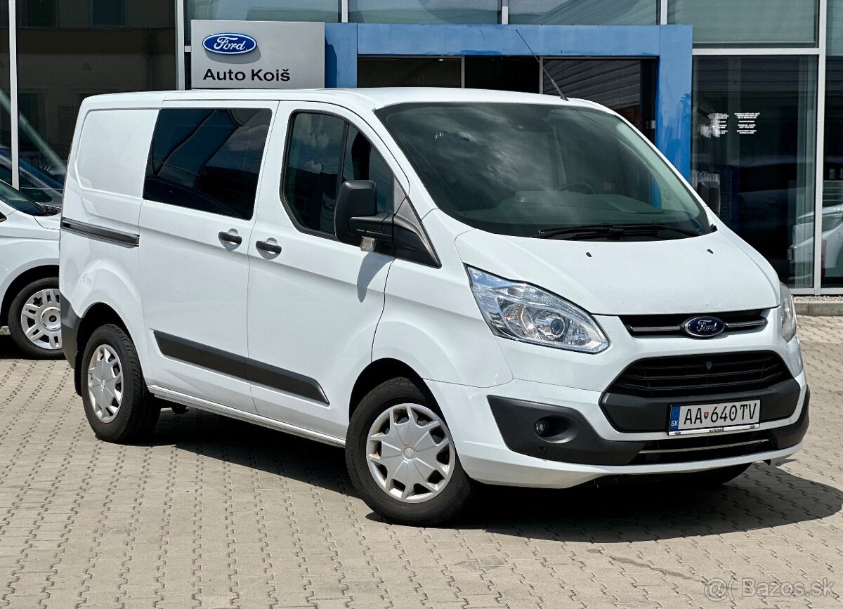 Ford Custom 2.0 TDCi 130k M6 (96kW) DCinVAN Trend 5-miestne