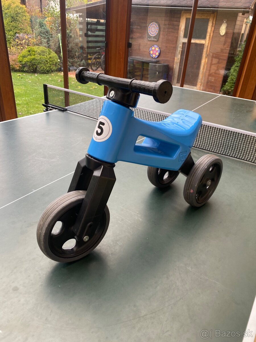 Odrážadlo Funny Wheels 2v1 - modré