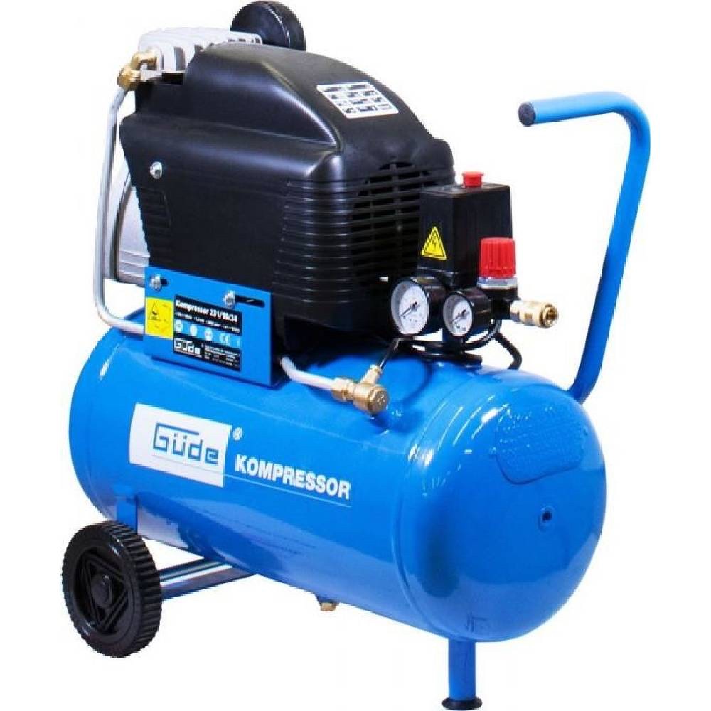 GÜDE Kompresor so vzdušníkom 24 l, olejový 231/10/24