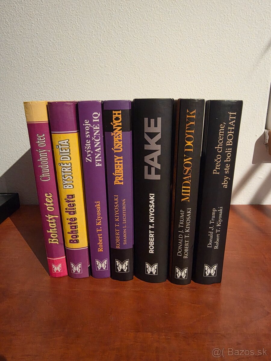 Megakolekcia Robert Kiyosaki - 6 titulov k finančnej slobode