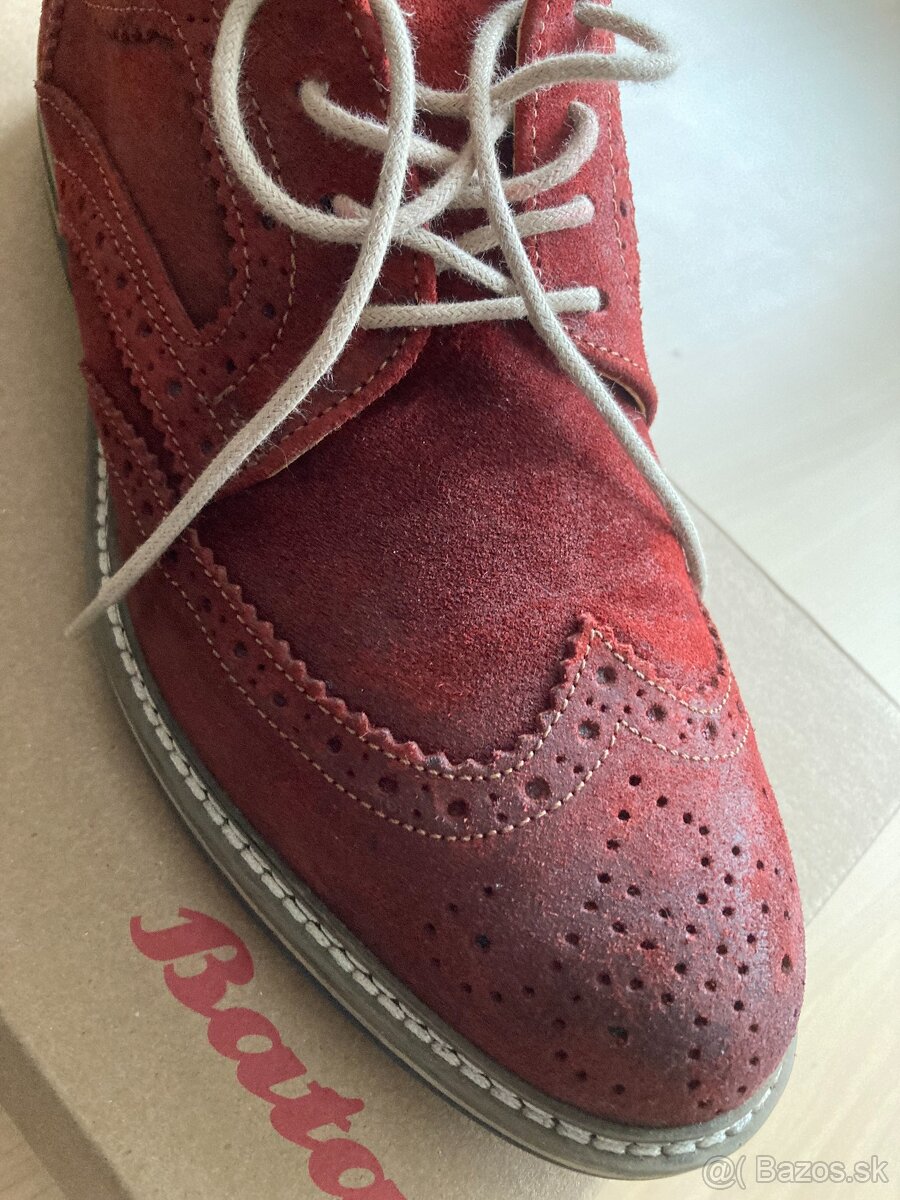 Štýlové pánske topánky v. 41 zn. BAŤA