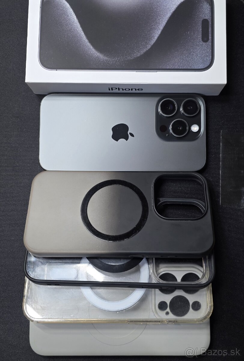 Iphone 15pro 256gb. Bez známok používania🎄.