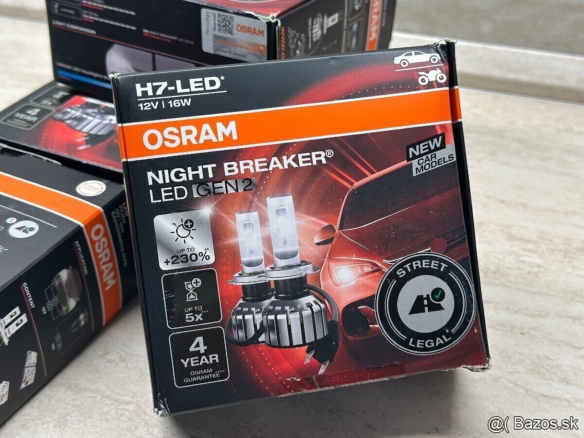 OSRAM Night Breaker H7-LED GEN2 12V 19W 6000K