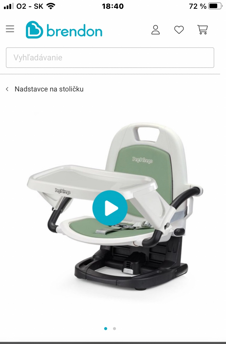 Peg Perego -na stoličku