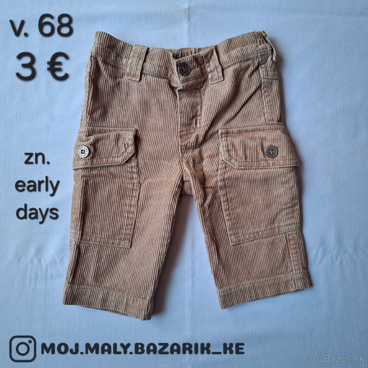 NOHAVICE detské (v. 68/3-6 mes.) 3 €