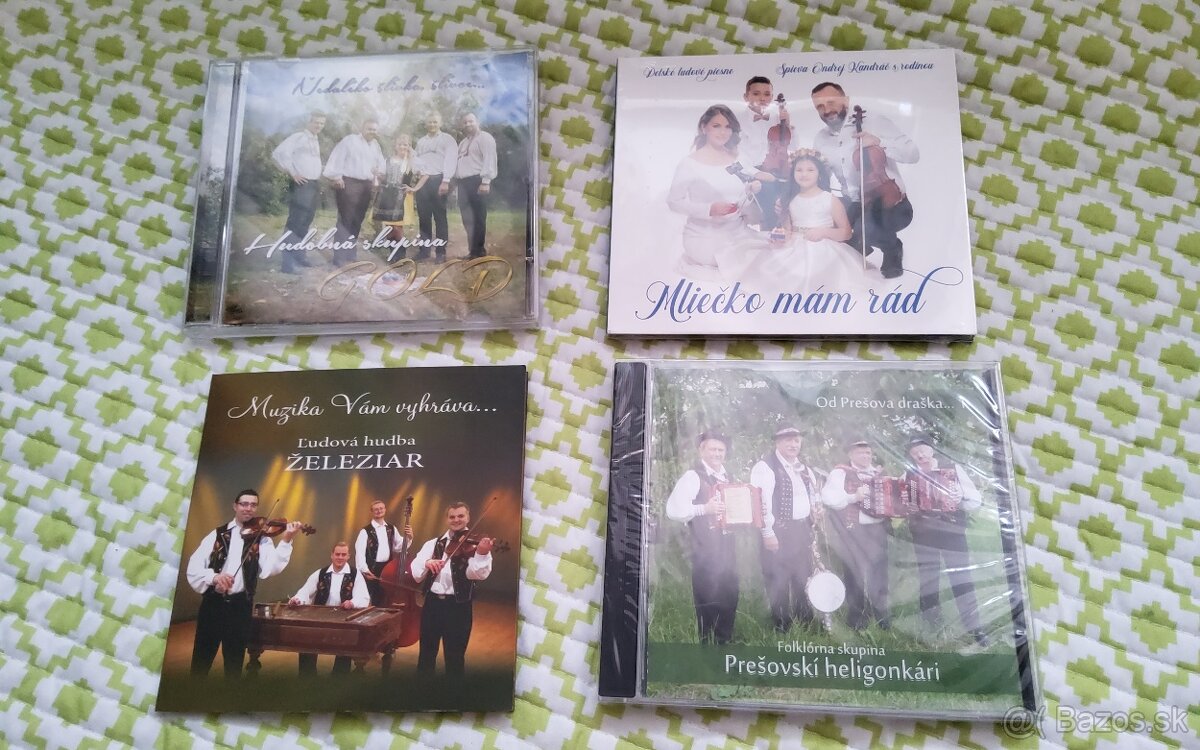 Nové CD,ľudovky,aj pre deti.