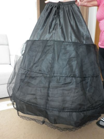 čierna sukňa na karneval