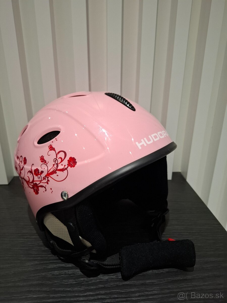 Detská prilba Hudora ružová