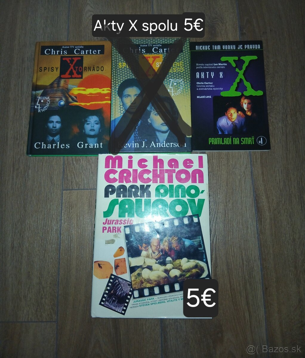 Rôzne staršie knihy