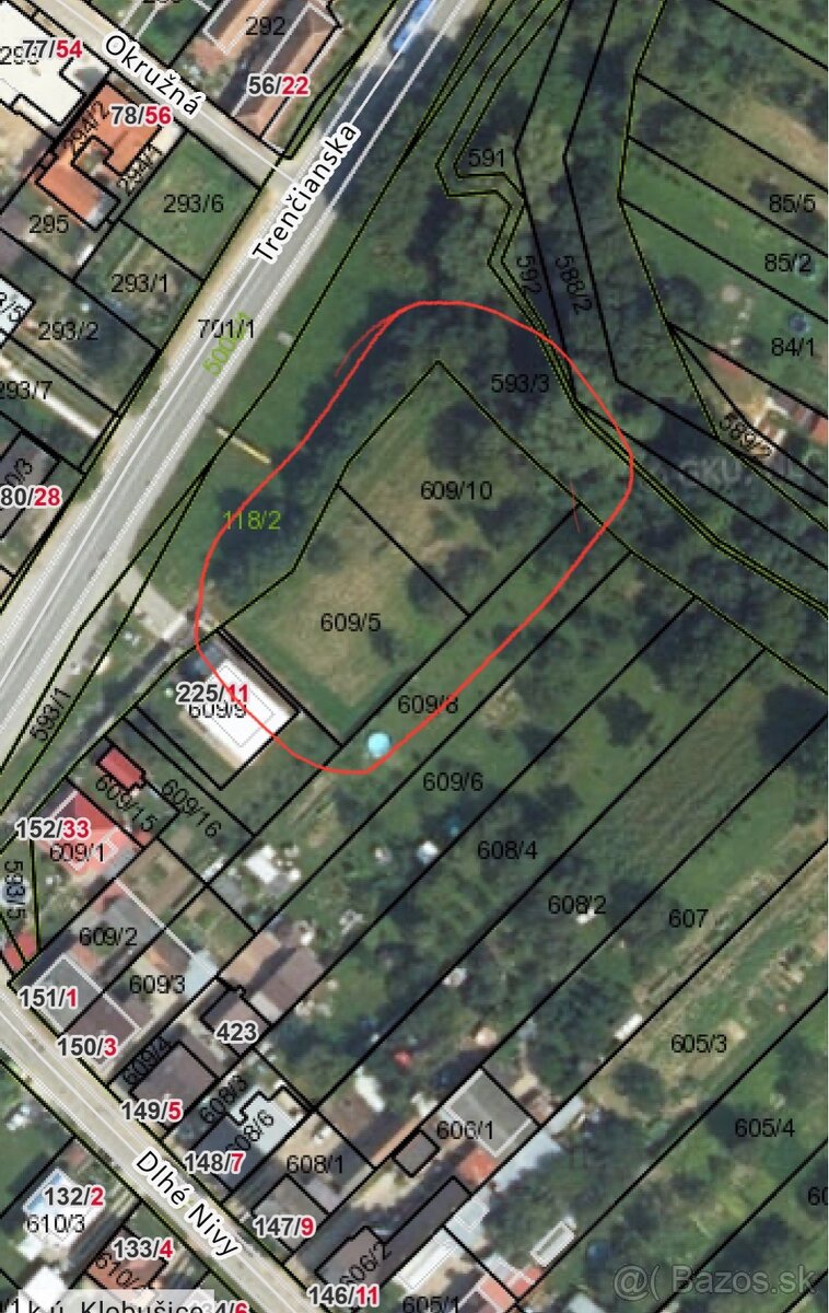 Predaj pozemku Ilava Klobušice