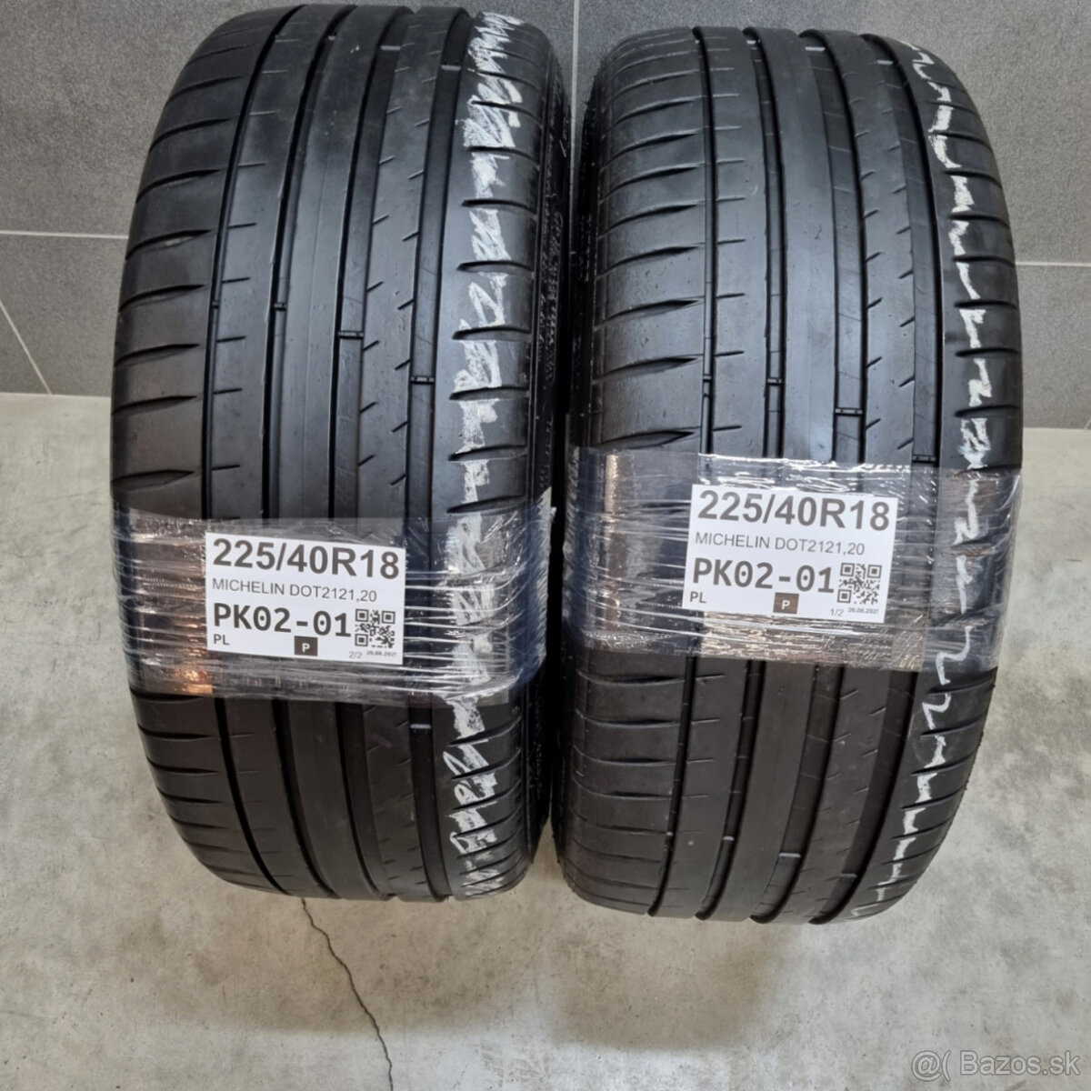 Letné pneumatiky 225/40 R18 MICHELIN