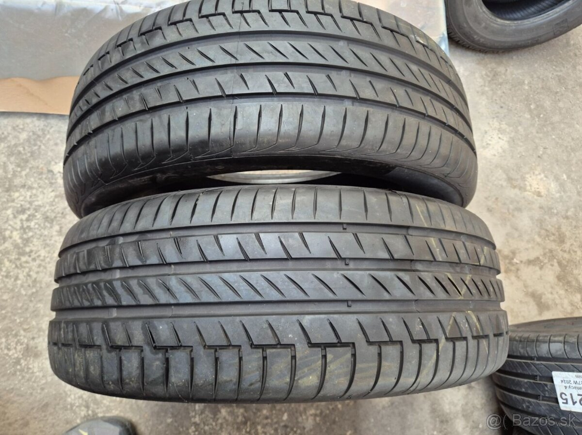 215/55 r18 letné 2 ks CONTINENTAL - nejazdené