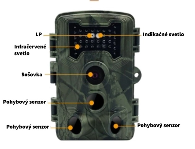 otopasca TomTom 16 MP, casozberna kamera - nocne videnie.