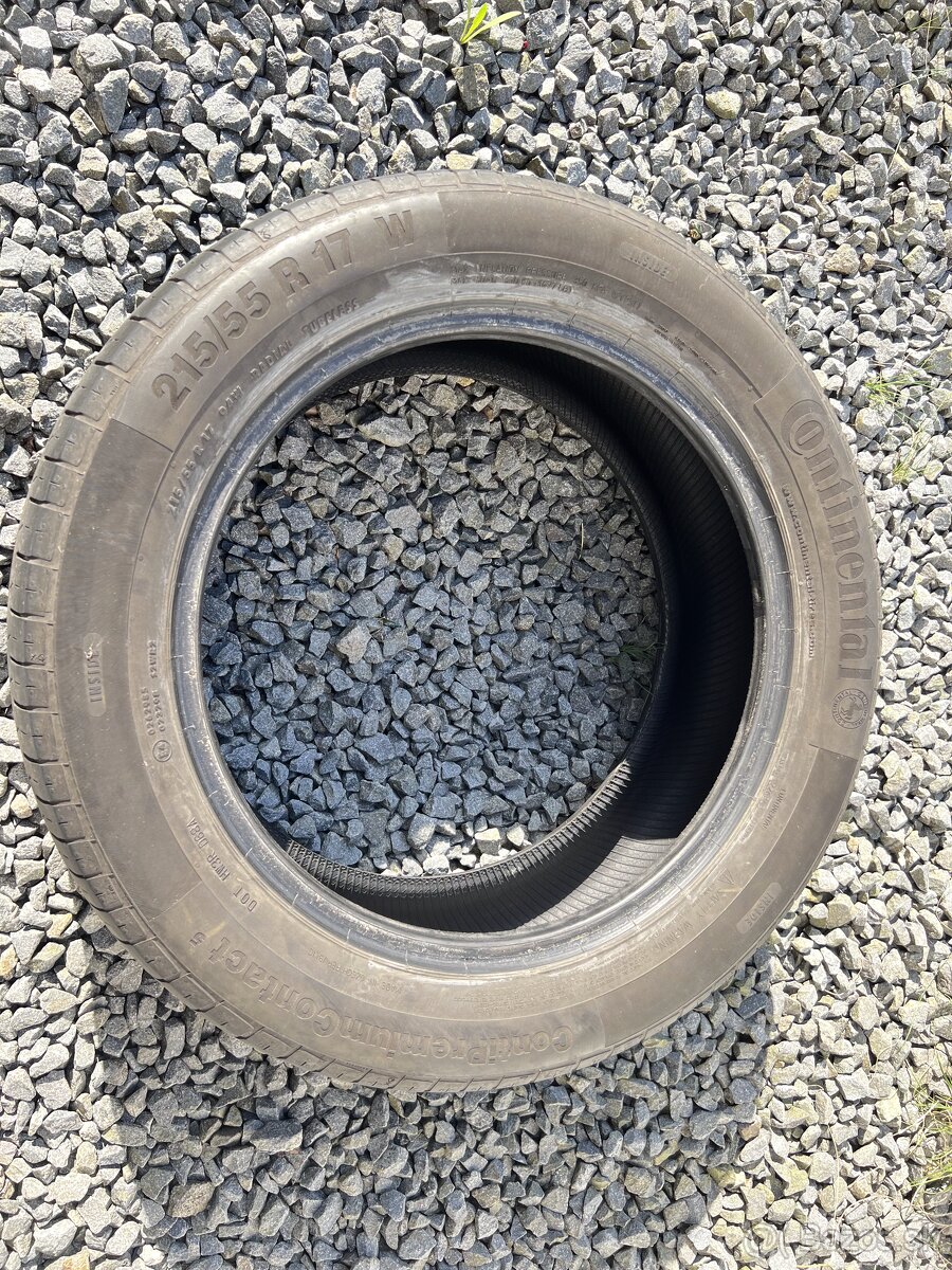 Letne Pneu Continental 215/55 R17 W