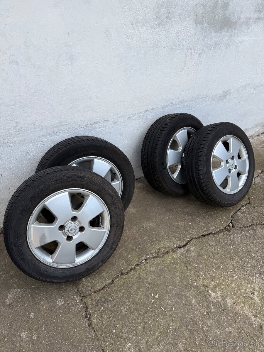 Alu kola - letné pneu - 195/60/R15