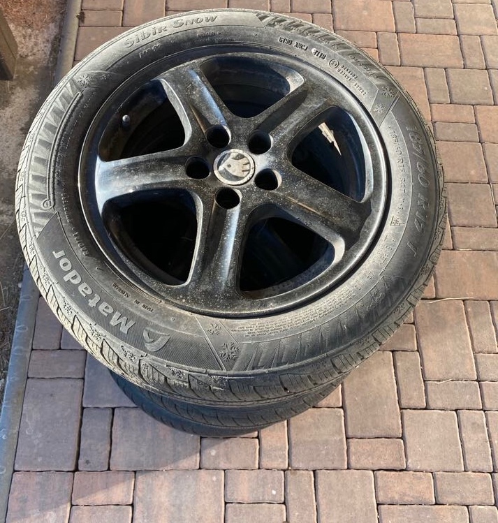 Predám elektróny 5x100 r15