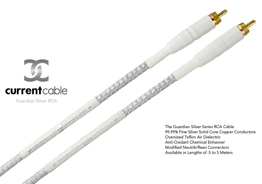 Signálové kabely Curent Cable Guardian Silver RCA