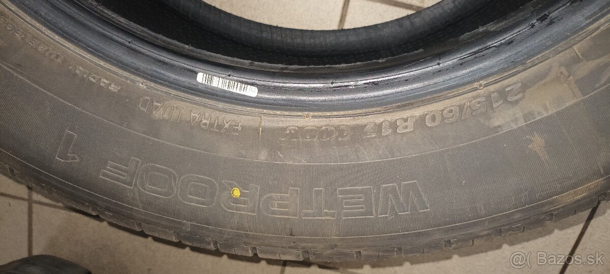 Nokian wetproof 215/60r17