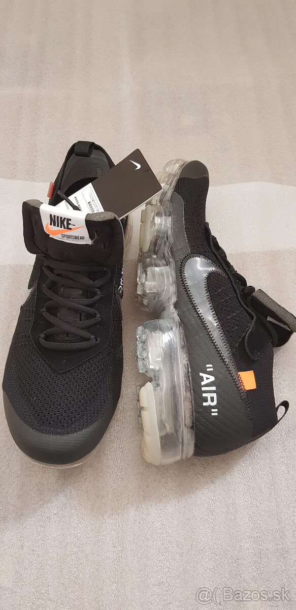 NIKE VAPORMAX OFF-WHITE BLACK