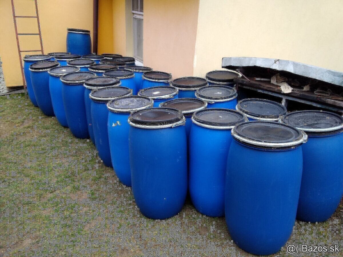Plastové sudy 120L 20e/ks